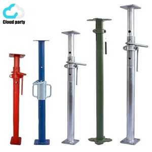 Puntales Metálicos Ajustables para Construcción, Base de Apoyo, Puntales de Construcción - Product Image 2