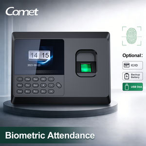 Horloge de présence d'empreintes digitales Machine d'<span class=keywords><strong>employé</strong></span> Enregistreur de temps d'équipement de bureau avec communication USB Capacité d'empreintes digitales de 1000 - Product Image 2