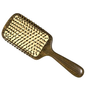 Meishuge Green Sandalwood Air <b>Cushion</b> Comb Scalp Massage Brush For <b>Long</b> Hair 20cm Above Wooden Hairbrush - Product Image 5