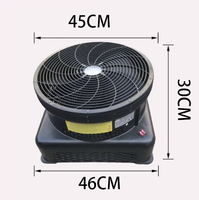 JEEK prix usine 220v 370W gonflable ciel danseur publicité ventilateur populaire Air danse étoile souffleur avec debout libre