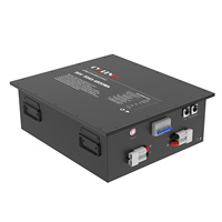 Promo Panas Baterai Lithium LiFePO4 96V 50Ah 5000 Siklus -20C-60C Suhu Operasi Perlindungan Keamanan BMS Paket Baterai untuk Energi