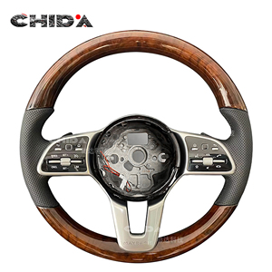 <span class=keywords><strong>Volant</strong></span> <span class=keywords><strong>en</strong></span> <span class=keywords><strong>bois</strong></span> de pêcher personnalisé pour <span class=keywords><strong>Mercedes</strong></span> Benz a E S C G-Class W205 W204 W212 W211 S300 S500 G500 G350 W222 - Product Image 1