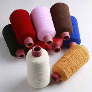 Elastic Thread DCY 90# 100# Factory Latex Rubber Covered Yarn For Socks Knitting Machine