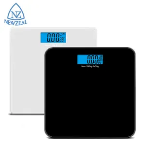 Large Size LCD Display 180Kg 396Lb Digital Body Bathroom Electronic Weighing Scale For Adult