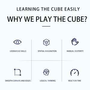 DianShengソーラー3E 3x3x3スピードマジックキューブ教育パズル脳ティーザー3*3 5.5 cm Cubo Magicoマグネットなし子供用おもちゃ - Product Image 3