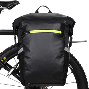 Mochila Impermeable para Bicicleta, Bolsa Seca Resistente, Convertible en Bolsa de Sillín y Bandolera - Product Image 1