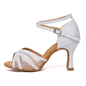 Chaussures de danse latine professionnelles pour femmes, talon de 7 cm, 9 cm, 10 cm, semelle souple pour l'intérieur, <span class=keywords><strong>salsa</strong></span>, tango, danse moderne, soirée - Product Image 5