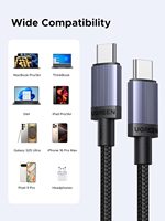 Câble USB Type C vers USB C UGREEN L532 Nouveauté 240W, charge rapide 100W PD 3.1, câble de données pour Macbook Pro et ordinateur portable
