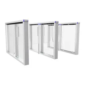 304 Stainless steel Automatic Turnstile Special Shape Safety Speed Turnstile Gate for High-end Building