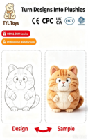 Peluche Gothique Chat Noir Papillon, Jouet en Peluche Doux avec Rembourrage en Coton PP, Cadeau pour Fans