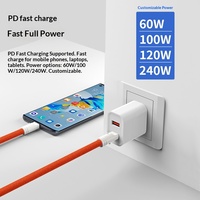 Cordon tressé universel en nylon/ABS pour téléphone portable, tablette, ordinateur portable – Câble de données et de charge rapide PD Type-C