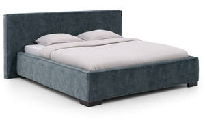 Cama Inteligente Tapizada Estilo Escandinavo / Estilo Holandés Directamente de Fábrica China con Cabecero, Estructura de Listones y Espacio de Almacenamiento - Product Image 2