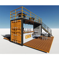 Boîte CBOX personnalisée, nouveau design préfixe mobile, mini-bar conteneur, café