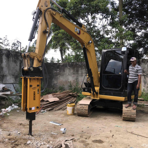 Lampiran bersertifikat CE tipe terbuka HWX680 palu pemecah hidrolik untuk pertambangan pemecah ekskavator - Product Image 3