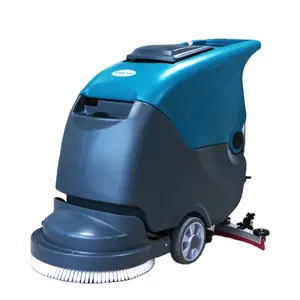 EU Certified Intelligent Floor Cleaning Machine Hand--push Manual Scrubber Water Mist Nozzle Customized Electric Fuel Core Motor