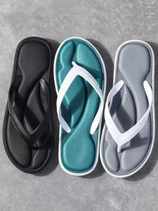High Quality <strong>Memory</strong> <strong>Foam</strong> Men's <strong>Flip</strong> <strong>Flops</strong> Summer Non-slip Outdoor Sandals <strong>Flip</strong> <strong>Flops</strong> Men's Casual Beach Shoes - Product Image 6