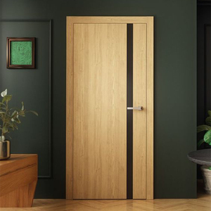 ไม้อัดประตูไม้สักแข็งล่าสุดสำหรับบ้านวิลล่าการออกแบบภายใน - Product Image 1