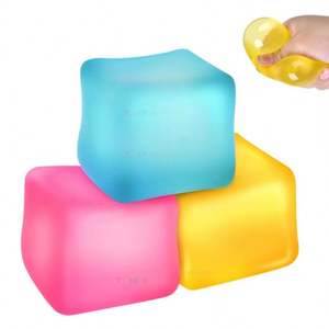 Best Seller Cute Soft Adult <b>Squishy</b> Ice Cube Rectangle Toy Set Boys Stress Ball <b>Mini</b> Mochi Pinch Popular <b>Squishy</b> Toys for Kids - Product Image 6