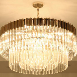 Lustres en cristal K9 modernes et luxueux, à montage au plafond, avec lampe LED, petites tailles pour hôtel, villa - Product Image 5