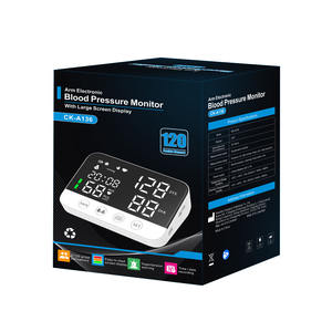 Monitor de presión arterial digital electrónico con LED grande para el hogar, máquina médica automática portátil Bp para la parte superior del brazo, dispositivo electrónico con LED - Product Image 5