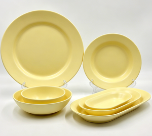Piatti Ovali Profondi in Melamina di Varie Dimensioni per Presentazione di Alimenti, Pane, Frutta e Dessert - Product Image 5