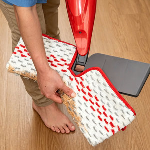 Recharges de serpillères en microfibre personnalisées compatibles avec les tampons de nettoyage de sols de qualité commerciale O-Cedar <span class=keywords><strong>Vileda</strong></span> - Product Image 5