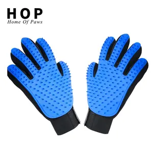 Factory Wholesale Pet Deshedding Glove Pet Cat Dog Hair Romover Glove Pet Cat Dog Grooming Glove Brush