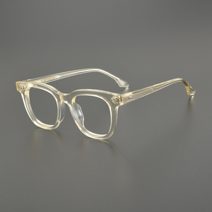 2024 chất lượng cao khung nam và nữ giống hệt nhau Khung nhà máy cổ phiếu acetate + tấm vật liệu kính mắt kính quang học - Product Image 2
