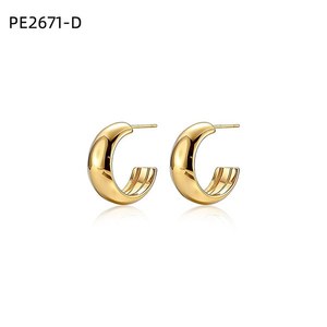 Fashion 8*20 Earrings C PE2671 for Women High Quality Jewelry - Product Image 2