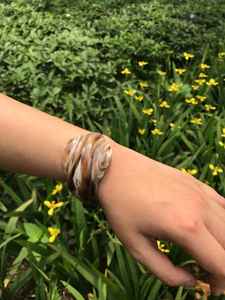 Auténticas pulseras de cuerno de búfalo, artesanía natural, joyería artesanal para mujer, diseño étnico atemporal y elegante para lucir. - Product Image 6