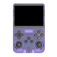 Console de Jeu Portable R36S Rétro à Prix de Gros, Double Joystick 3D, Écran 3,5 Pouces, Système Linux Open Source