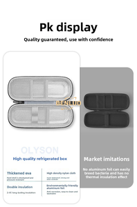 Sac de transport antichoc en EVA, étui de protection pour accessoires d'outils de livraison liquide, logo personnalisé imprimé - Product Image 4