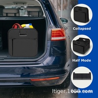 Organisateur de coffre de voiture pliable, conteneur de rangement multi-poches, accessoires de voiture, gadgets pour l'intérieur du véhicule