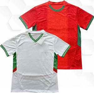 Fabrieksgroothandel goedkope Afrikaanse voetbalcompetitie Marokko voetbaltenues maat 2 shirt nummer 10 - Brahim voetbaltenue - Product Image 2