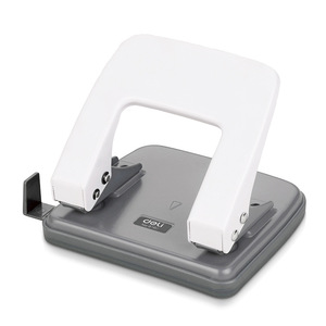 Deli Two Hole Punch Machine 20 <b>Sheets</b> Office Use <b>Plastic</b> Material - Product Image 5
