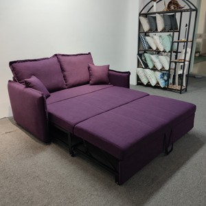 Almohada de cintura grande, sofá convertible plegable, mopa, extraíble, púrpura oscuro americano - Product Image 2