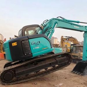 Excavatrice KOBELCO SK135i d'occasion certifiée CE EMC, haute qualité, faible nombre d'heures de fonctionnement, équipée d'une pompe hydraulique Shimadzu - Product Image 1