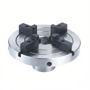 Mandrin Fervi pour tour, outil de tournage métallique à 4 mors indépendants avec mors réglables pour usinage de précision - Product Image 2