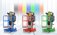 Plataforma Elevadora Vertical Autopropulsada de Aleación de Aluminio, Optimizada para la Movilidad, Eléctrica e Hidráulica, para Uso en Interiores y Exteriores