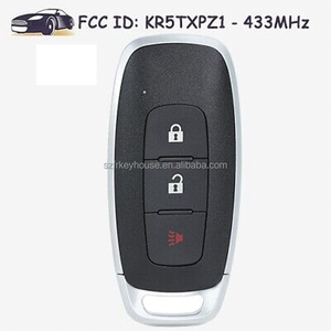 กุญแจรถ3ปุ่มรีโมท KR5TXPZ1สำหรับ <span class=keywords><strong>Nissan</strong></span> Kicks 285E3-5MR1B โรเรโกล434MHz KR5TXPZ1ได้2023-2024 - Product Image 4