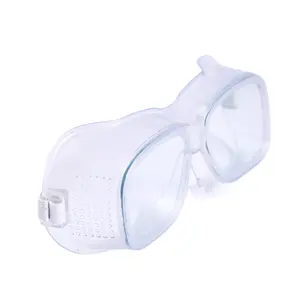 Gafas de seguridad transparentes de alta calidad adecuadas para salpicaduras de ácido débil y líquido alcalino, ambiente de polvo
