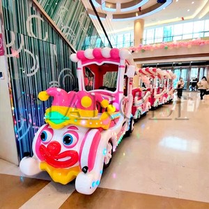 Fourniture directe d'usine <span class=keywords><strong>petit</strong></span> carnaval monte le <span class=keywords><strong>train</strong></span> sans rail électrique <span class=keywords><strong>touristique</strong></span> Diese extérieur pour enfants - Product Image 4