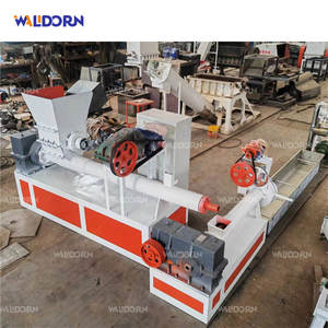 Máquina granuladora de película plástica de peletización de reciclaje Procesamiento de bolsas de PE PC LDPE PP PS HDPE EVA con componentes centrales Motor PLC - Product Image 1