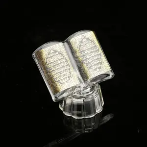 Livre coran en cristal, livre de Bible en verre, bon marché, Souvenir de mariage islamique pour les invités