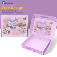 Luxury Handle Gift Box Paperboard for Personalized Present and Surprise Packaging Paper Boxes