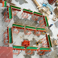 Coffrage en acier pour table de coffrage à poutres en panneaux alvéolaires préfabriqués en contreplaqué polymère, personnalisé pour la construction en béton de terrasses surélevées