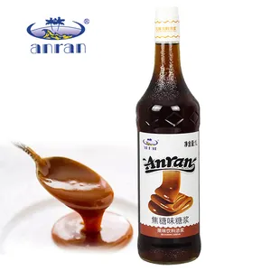 1L Popular Hot Sell Topping Caramel Flavored Syrup For Coffee And Tea Beverages Bubble Tea