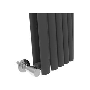 Radiatore di <span class=keywords><strong>Design</strong></span> Verticale a Doppia Colonna in Acciaio Inossidabile Flessibile Anticorrosione <span class=keywords><strong>per</strong></span> Acqua Calda, Nero Antracite <span class=keywords><strong>per</strong></span> Ambienti - Product Image 2