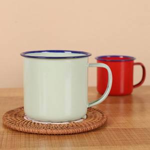 แก้วกาแฟเคลือบแบบใช้แล้วทิ้งทรงตรงคลาสสิก ขนาด 7ซม./8ซม./9ซม./10ซม./11ซม./12ซม. พร้อมโลโก้สั่งทำ สำหรับของขวัญส่งเสริมการขายทางธุรกิจและงานศิลปะ - Product Image 3