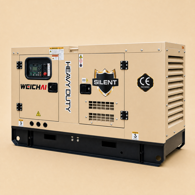 10kva 20kva 40kva 50kw 100kva 250kva 400kva 480V Auto Open Frame 60Hz Three Phase Silent Diesel Generator ATS Hotel Backup Power